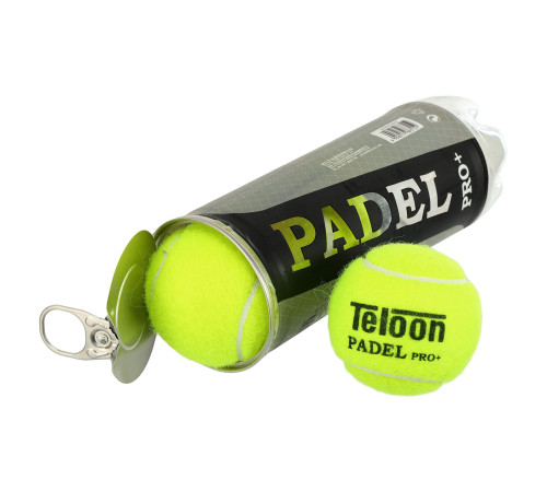 М'ячі для падел-тенісу TELOON PADEL PRO+ TP-8183 3шт салатовий