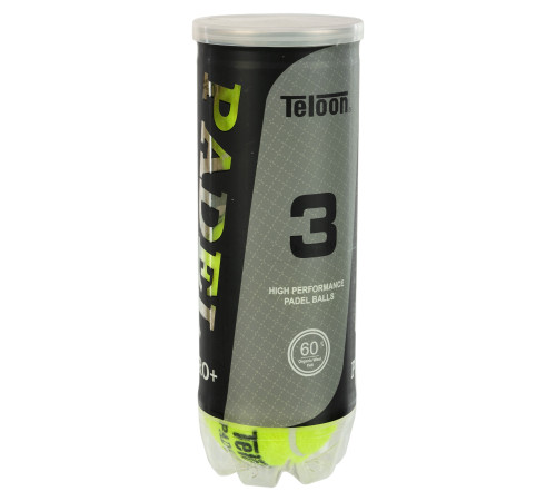 М'ячі для падел-тенісу TELOON PADEL PRO+ TP-8183 3шт салатовий