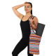 Сумка для йоги через плечо KINDFOLK Yoga bag SP-Sport помаранчевий-блакитний