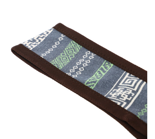 Сумка для йоги через плечо KINDFOLK Yoga bag SP-Sport сірий-синій