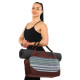 Сумка для йоги KINDFOLK Yoga bag SP-Sport сірий-синій