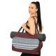 Сумка для йоги KINDFOLK Yoga bag SP-Sport сірий-синій