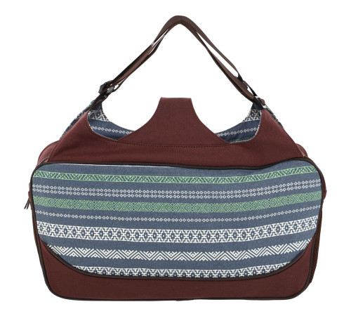 Сумка для йоги KINDFOLK Yoga bag SP-Sport сірий-синій