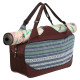 Сумка для йоги KINDFOLK Yoga bag SP-Sport сірий-синій