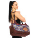 Сумка для йоги KINDFOLK Yoga bag SP-Sport темно-синій-фіолетовий