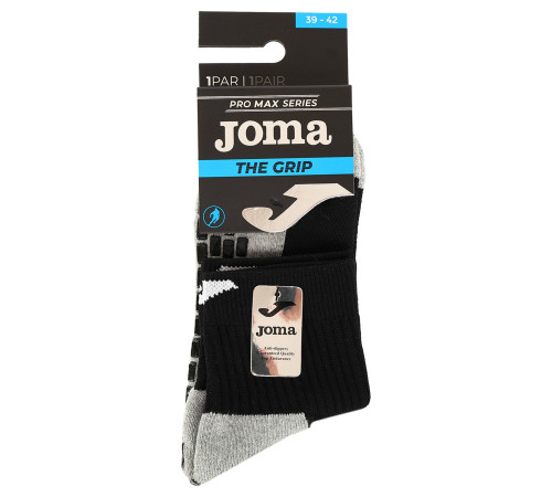 Носки футбольные противоскользящие Joma ANTI-SLIP размер 39-46 черный