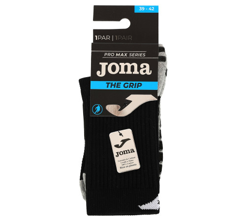 Носки футбольные противоскользящие Joma ANTI-SLIP размер 39-46 черный