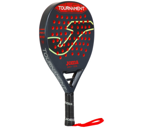 Ракетка для падел-тенісу Padel Joma TOURNAMENT чорний-червоний