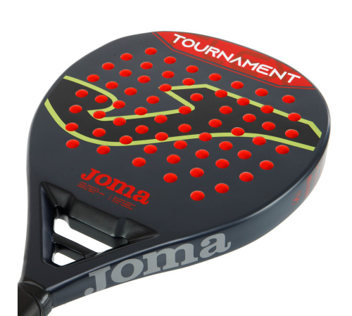 Ракетка для падел-тенісу Padel Joma TOURNAMENT чорний-червоний