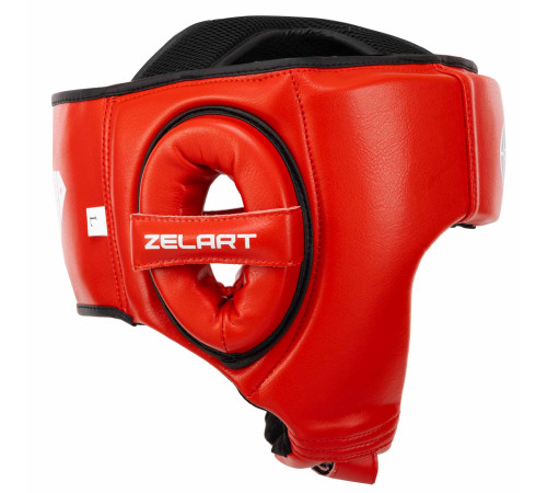 Шолом боксерський відкритий композитна шкіра ZELART S-XL кольори в асортименті