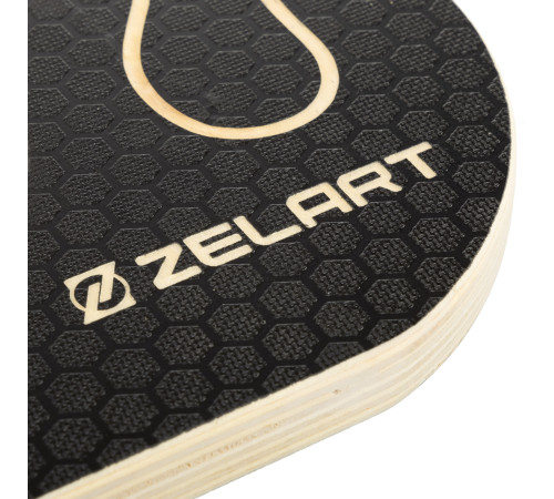Дошка балансувальна з лабіринтом Zelart BALANCE BOARD 46х30х8см чорний