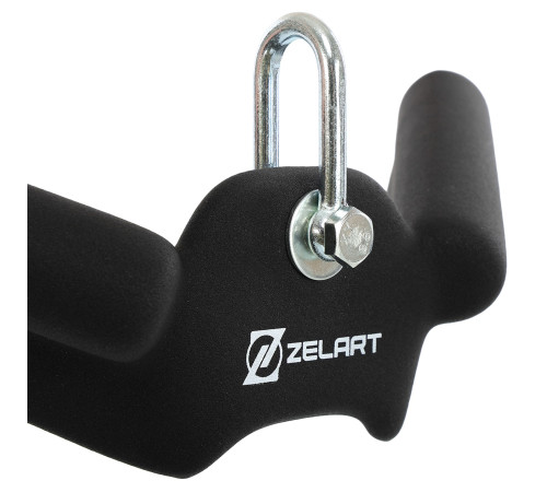 Рукоятка для тяги c узким хватом Pull Down Handle нескользящее покрытие Mdbuddy размер 35х22х14,5см черный