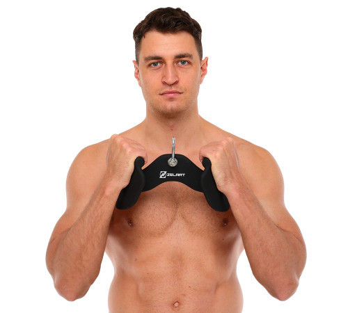 Рукоятка для тяги c узким хватом Pull Down Handle нескользящее покрытие Mdbuddy размер 29х12х15см черный