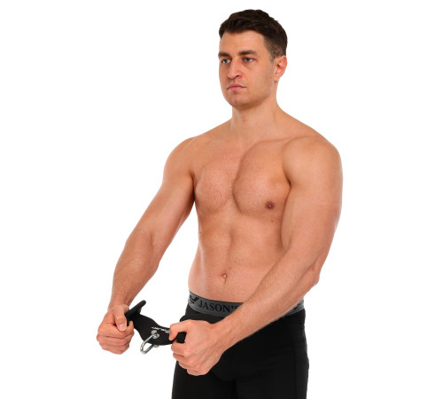 Рукоятка для тяги c узким хватом Pull Down Handle нескользящее покрытие Mdbuddy размер 29х12х15см черный