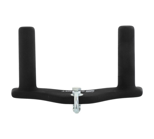 Рукоятка для тяги з вузьким хватом Pull Down Handle нековзне покриття Mdbuddy розмір 25х12х13см чорний