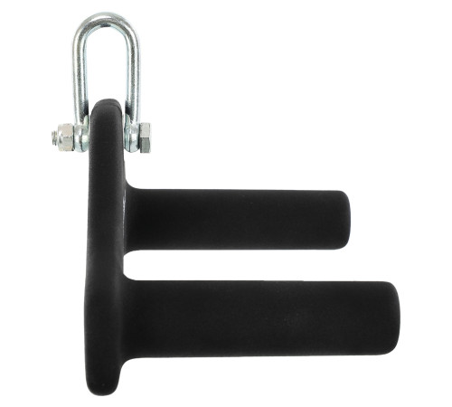 Рукоятка для тяги з вузьким хватом Pull Down Handle нековзне покриття Mdbuddy розмір 25х12х13см чорний