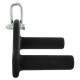 Рукоятка для тяги з вузьким хватом Pull Down Handle нековзне покриття Mdbuddy розмір 25х12х13см чорний