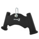 Рукоятка для тяги c узким хватом Pull Down Handle нескользящее покрытие Mdbuddy размер 33х5,5х14см черный