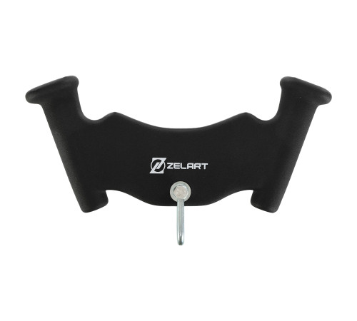 Рукоятка для тяги c узким хватом Pull Down Handle нескользящее покрытие Mdbuddy размер 33х5,5х14см черный