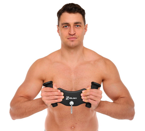 Рукоятка для тяги c узким хватом Pull Down Handle нескользящее покрытие Mdbuddy размер 33х5,5х14см черный