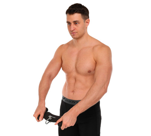 Рукоятка для тяги c узким хватом Pull Down Handle нескользящее покрытие Mdbuddy размер 33х5,5х14см черный