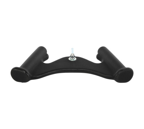 Рукоятка для тяги з вузьким хватом Pull Down Handle нековзне покриття Mdbuddy розмір 34х5,5х15см чорний