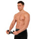 Рукоятка для тяги з вузьким хватом Pull Down Handle нековзне покриття Mdbuddy розмір 34х5,5х15см чорний