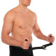 Рукоятка для тяги вниз c широким хватом Lat Pull Down Bar нескользящее покрытие Mdbuddy размер 52х10х15см черный