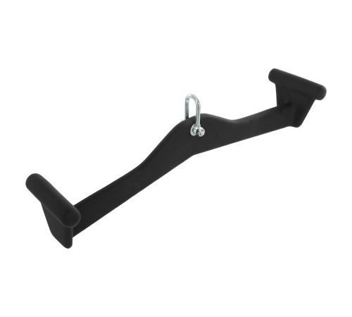 Рукоятка для тяги вниз c широким хватом Lat Pull Down Bar нескользящее покрытие Mdbuddy размер 55х12х12см черный
