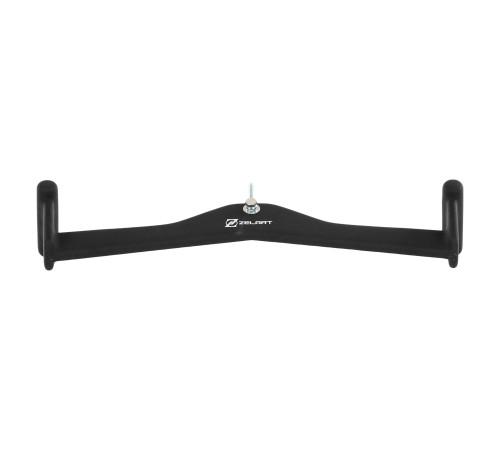 Рукоятка для тяги вниз c широким хватом Lat Pull Down Bar нескользящее покрытие Mdbuddy размер 55х12х12см черный