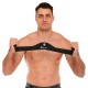 Рукоятка для тяги вниз c широким хватом Lat Pull Down Bar нескользящее покрытие Mdbuddy размер 55х12х12см черный