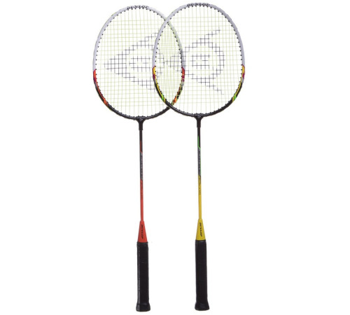 Набір для бадмінтону 2 ракетки 2 волана в чохлі DUNLOP BLAST SS 30 кольори в асортименті