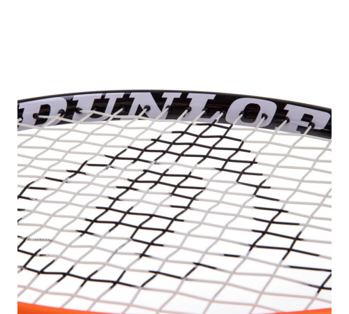 Ракетка для великого тенісу дитяча DUNLOP FORCE COMP 5-6років 21" чорний-помаранчевий