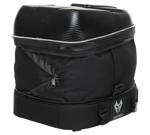 Сумка на бак мотоцикла на магнітах Tank Bag JIASPEED 28x18+16x35см чорний