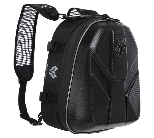 Сумка на бак мотоцикла на магнітах Tank Bag JIASPEED 28x18+16x35см чорний