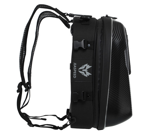 Сумка на бак мотоцикла на магнітах Tank Bag JIASPEED 28x18+16x35см чорний