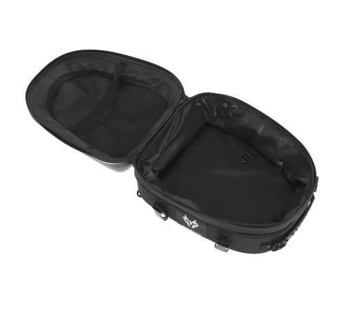 Сумка на бак мотоцикла на магнітах Tank Bag JIASPEED 28x18+16x35см чорний