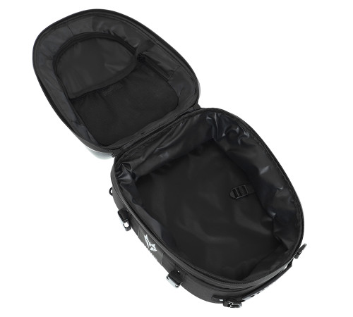 Сумка на бак мотоцикла на магнітах Tank Bag JIASPEED 28x18+16x35см чорний