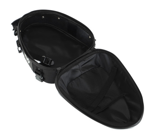 Сумка на бак мотоцикла на магнітах Tank Bag JIASPEED 22x17x28см чорний