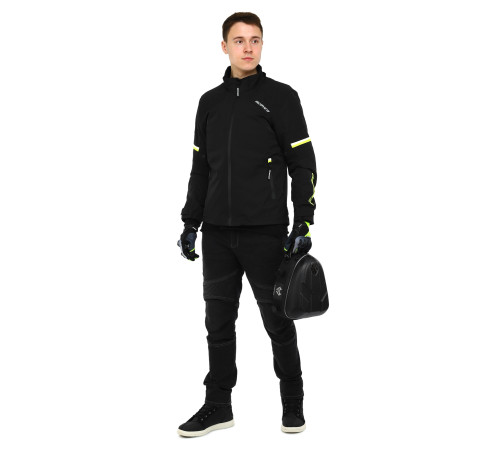 Сумка на бак мотоцикла на магнітах Tank Bag JIASPEED 22x17x28см чорний