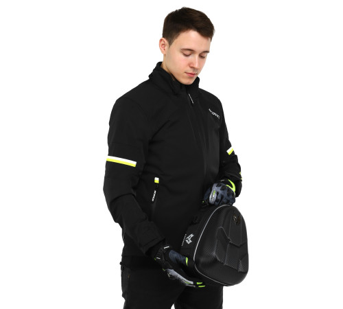 Сумка на бак мотоцикла на магнітах Tank Bag JIASPEED 22x17x28см чорний