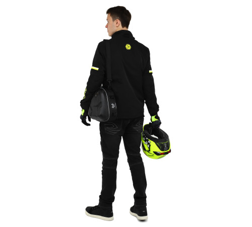 Сумка на бак мотоцикла на магнітах Tank Bag JIASPEED 22x17x28см чорний