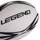 М'яч для регбі юніорський LEGEND розмір 4 білий-чорний