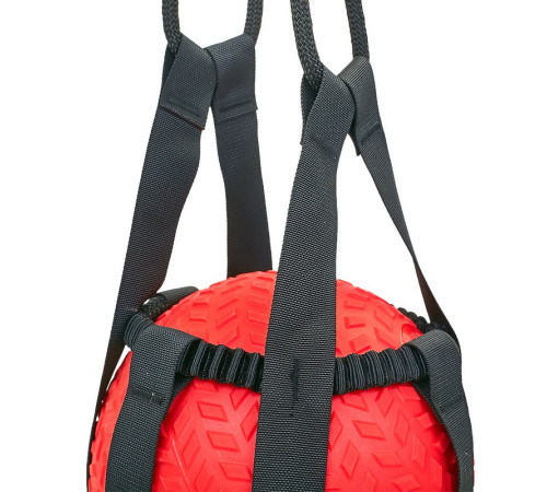 Слинг для медболов Tornado Ball Bag Zelart черный