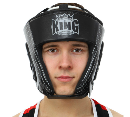 Шолом боксерський відкритий PVC TPKING S-XL кольори в асортименті