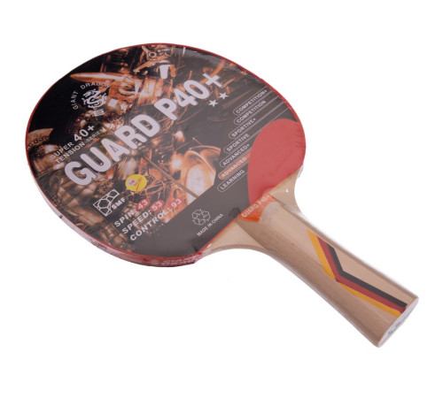 Ракетка для настільного тенісу GIANT DRAGON GUARD P40+ 2star ST12204P
