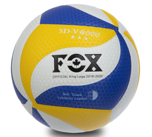 Мяч волейбольный FOX №5 PU цвета в ассортименте
