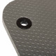 Коврик для фитнеса и спорта с люверсами для хранения LiveUp 140x60x1,6см темно-серый