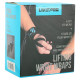 Бинти кистьові для жиму LIFTING WRIST WRAPS LiveUp 2штуки чорний-синій