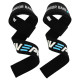 Лямки для тяги LIFTING STRAP LiveUp 2шт чорний